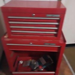 Toolbox For Sale Craftsman Top And Bottom Filled With Tools