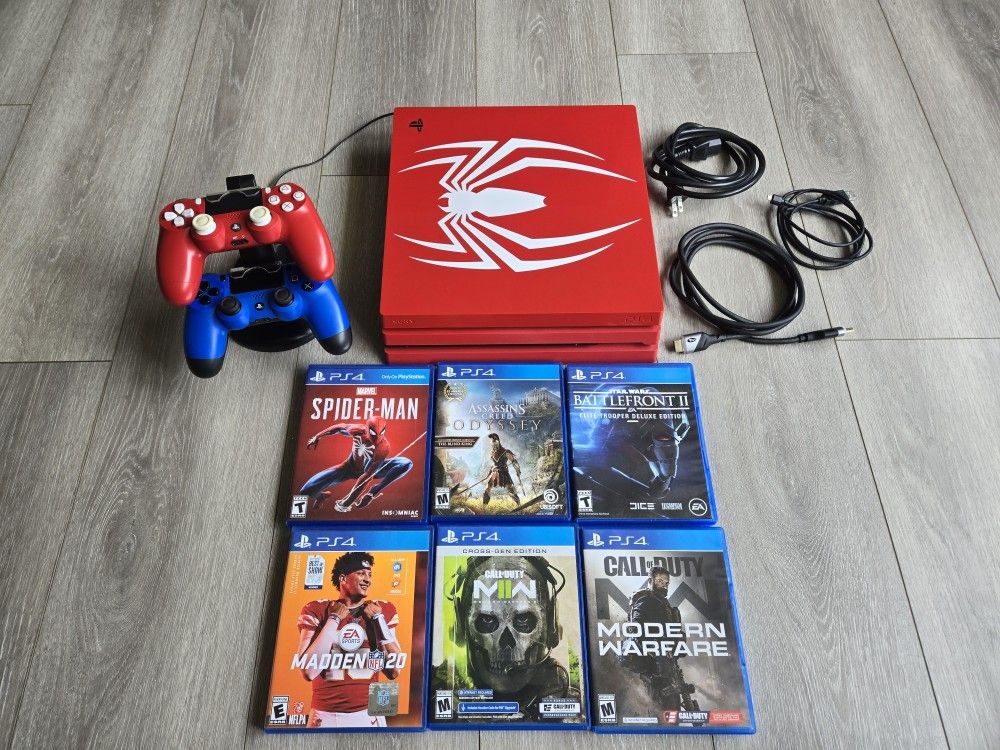 PS4 Pro Spider-Man Bundle