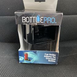 Cup holder adapter for oversized bottles