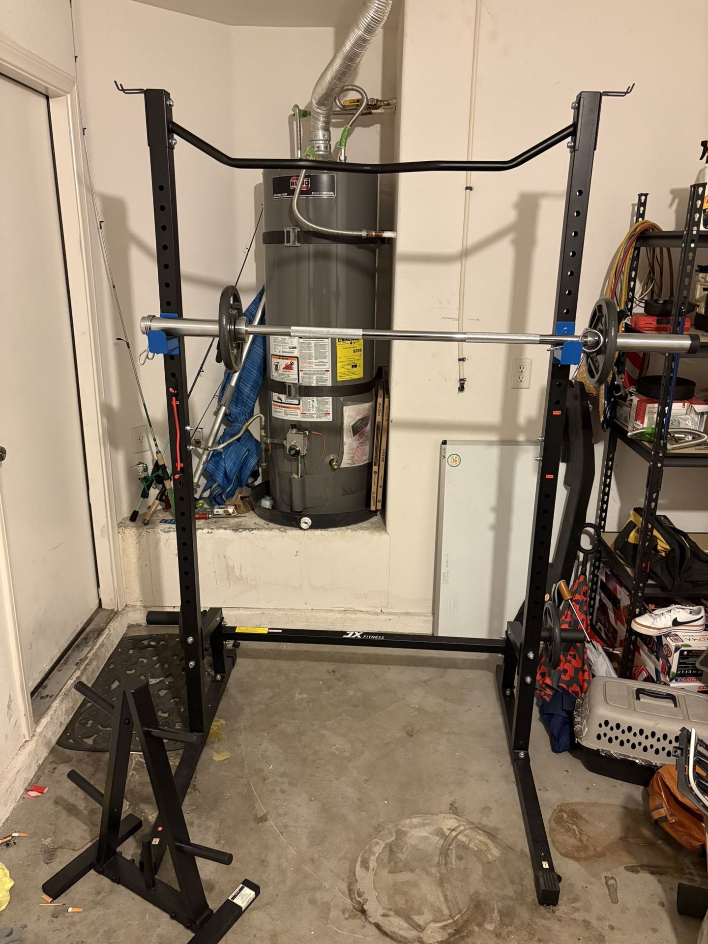Squat Rack Bar And 10lbs Weights Only For Pick Up