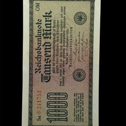 1000 marks 1922. Germany
