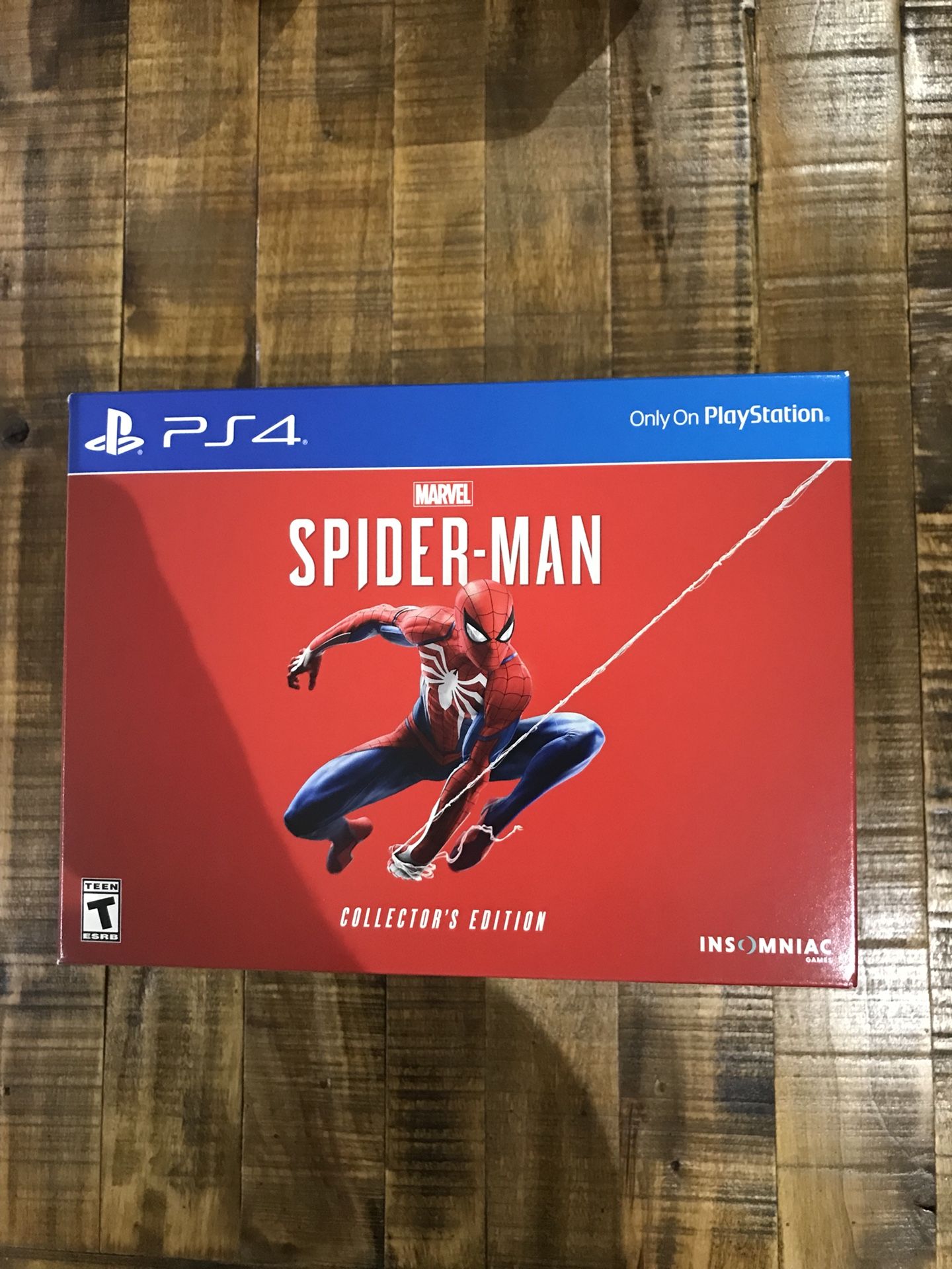 Marvel's Spider-Man PS4 Playstation 4 Collector's Edition Game & Bonus Content