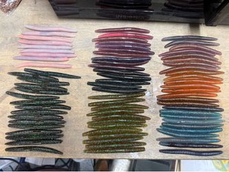 Fishing senkos 25c per worm
