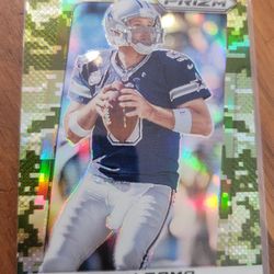 2013 Tony Romo Camo Card #152