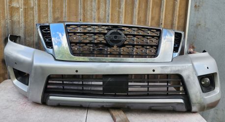 2017-2020 Nissan Armada Front Bumper Cover OEM