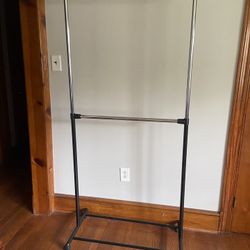 Double Clothes Rack 