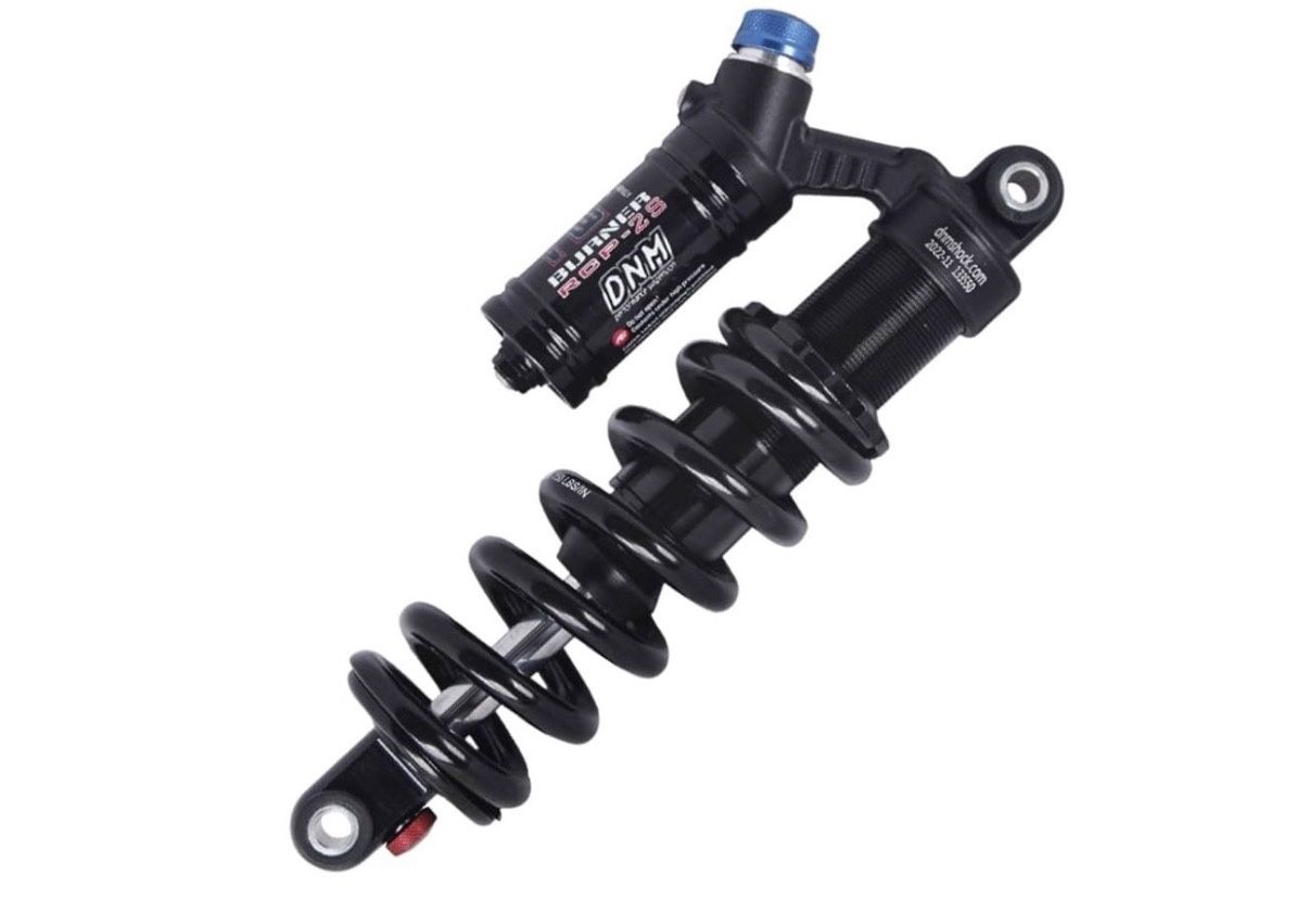 RCP2S Downhill Bicycle Metal Rear Suspension Spring Shock 190mm 200m 220mm 240mm 550 Lbs MTB Bike Rear Shocks (200mm*550lbs