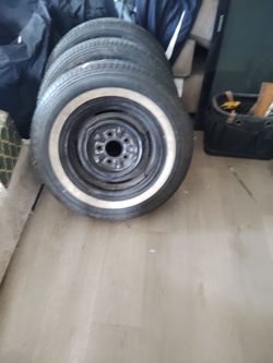 Wheels and tires