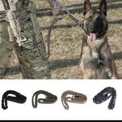 Leash Tactical    With  Cable  For Big Dogs 