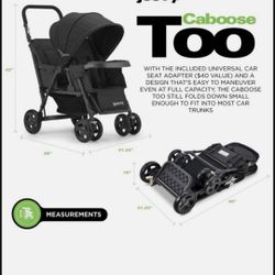 Joovy Caboose Too Double Stroller 