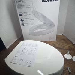 KOHLER 25875-96 Hyten 3" Height, Elevated Soft Close Elongated Toilet Seat