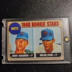 1968 Topps Nolan Ryan RC #177 Mint Condition!