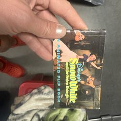 Vintage Collectible Snow White Animation Book 