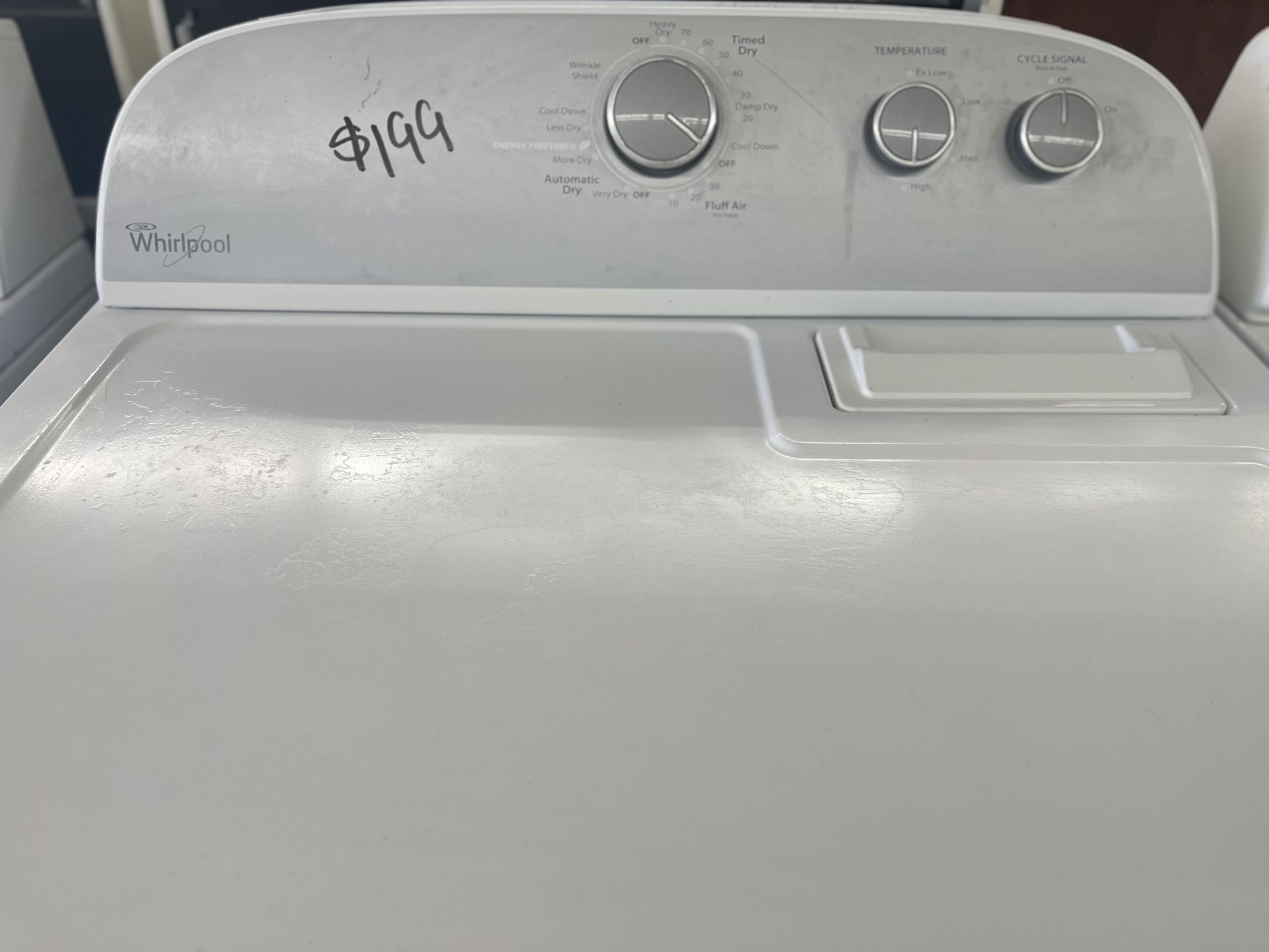 Whirlpool 7.0 CF Electric Dryer! Wrinkle Shield! 💯 Guaranteed! Delivery Available SAME DAY