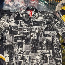 SUPREME VIBRATIONS TRUCKER JACKET