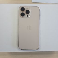 IPHONE 16 PRO MAX.  256GB.  UNLOCK ANY SIM