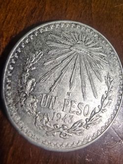 1943 Mexican Escudo Peso