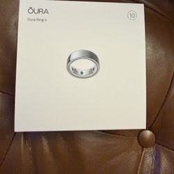 Silver Oura Ring 4 Unopened Size 10