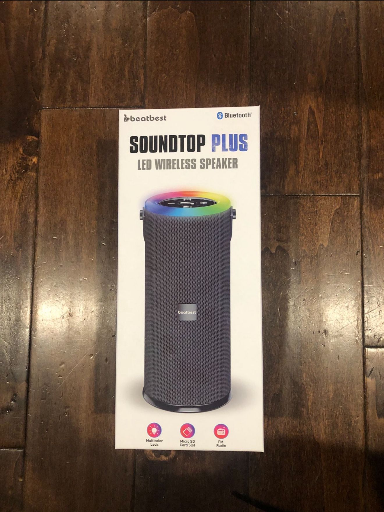 Soundtop plus LED wireless speaker /  Bluetooth
