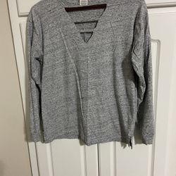 Woman’s Pink Long Sleeve Shirt 🩶