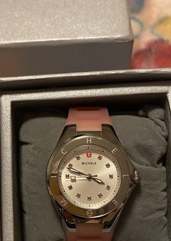 Michelle Pink Topaz Watch