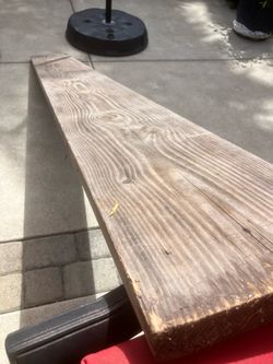 Solid Oak wood plank