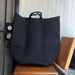 52L, Rope Dirty Clothes Hamper, BLiving Room, Baby Laundry Hamper for Nursery, Soft & Durable Decorative Organizer Bin 