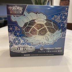 Stellar Crown Pokemon Center Etb