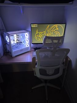 PC with Desk and Chair