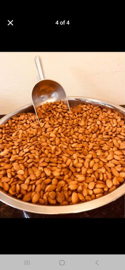 Fresh almonds' price is for per pounds