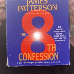 James Patterson Women's Murder Club Audio CD's