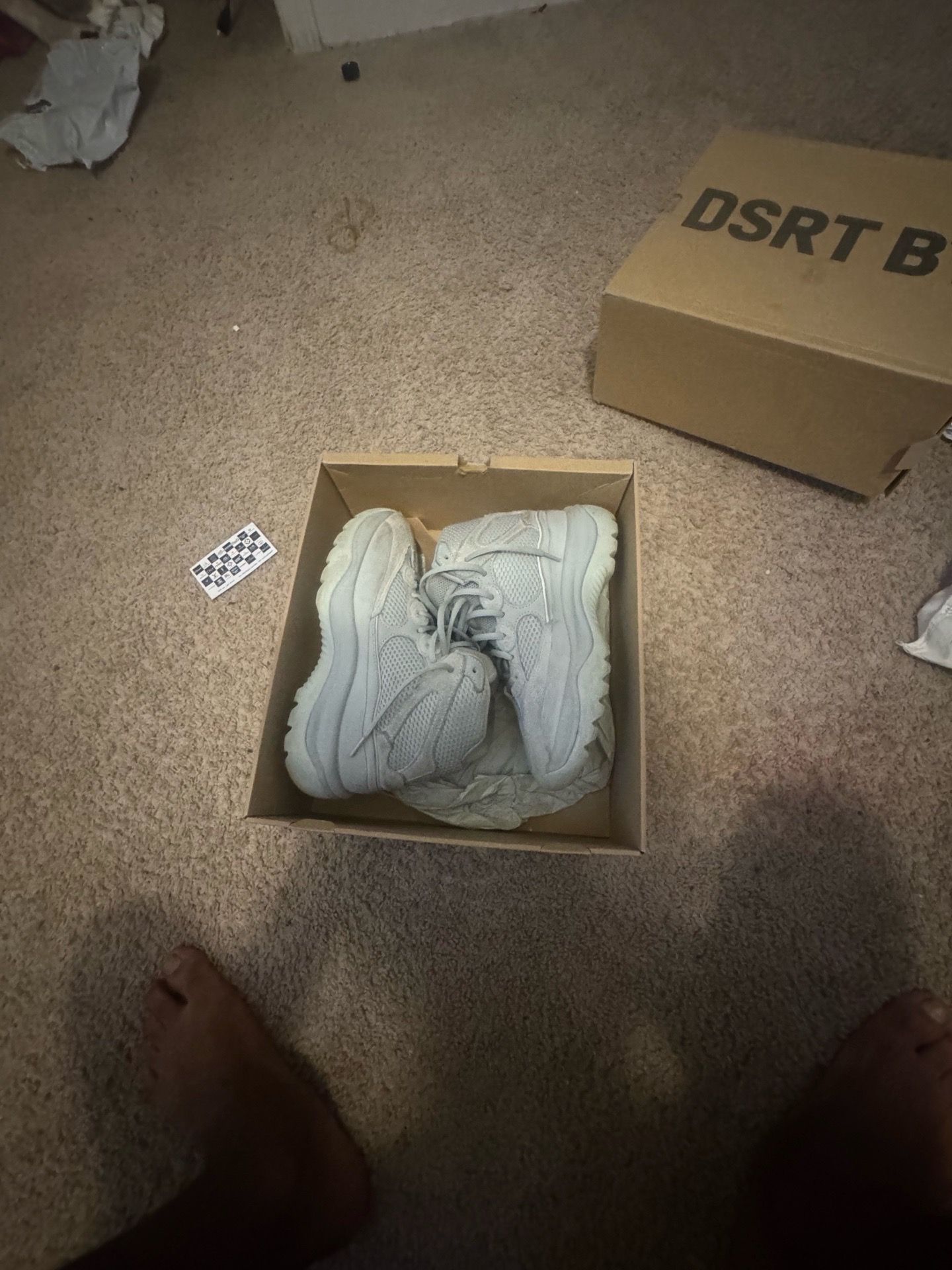 Yeezy boots used twice 6.5
