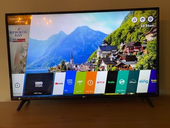 43” LG Smart TV