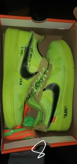 Nike Air Force 1 Low Off White Neon Green