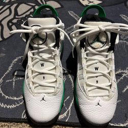 Green And White Jordans