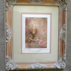 Marty Bell Signed Lithograph “Candle at EvenTide“