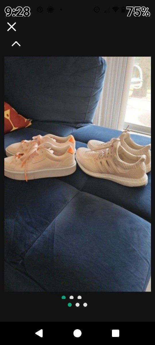 2 -Adidas SLEEK @ ULTRA BOOST LIKE NEW Women's Size 6.5