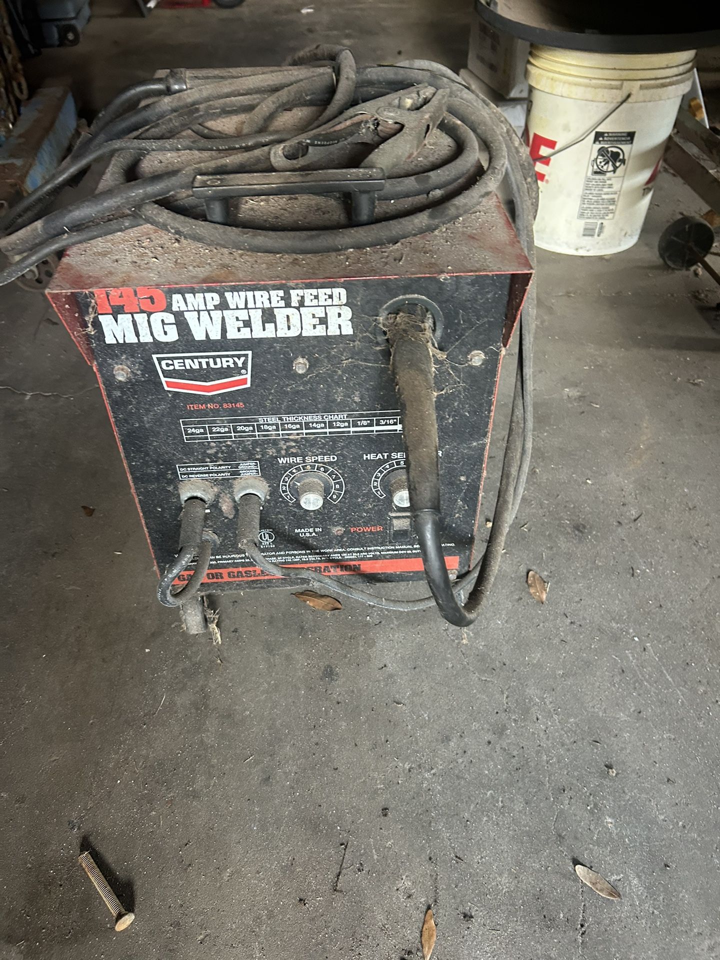 Century 145 MiG Welder Gas Or Gasless 