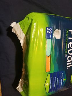 Prevail daily underwear adult diaper 22 count size small 22-34 pull ups  youth-small new pampers for Sale in Houston, TX - OfferUp