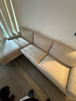 Cream Sectional Couch