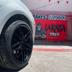 20x8.5 Revolution Rims And Tires 245/45/20 Headway 