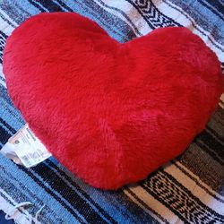 Room Essentials Plush Heart Pillow