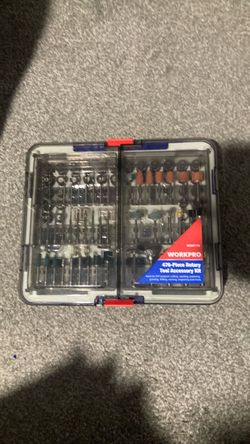 WORKPRO 476-Piece Rotary Tool Accessory Kit