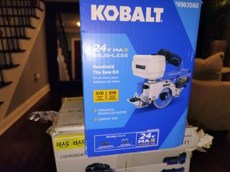 KOBALT HANDHELD TILE SAW