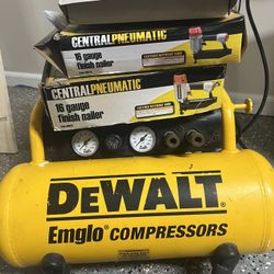 DeWalt Compressor. 110v 2, Gallons