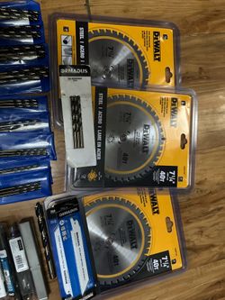 Metal drill bit snd metal saws