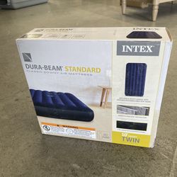 Intex 10" Twin Standard Dura-Beam Airbed Mattress - Pump Not Included