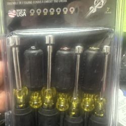 3 in. Nut Driver Set with Cushion Grip Handles (7-Piece)