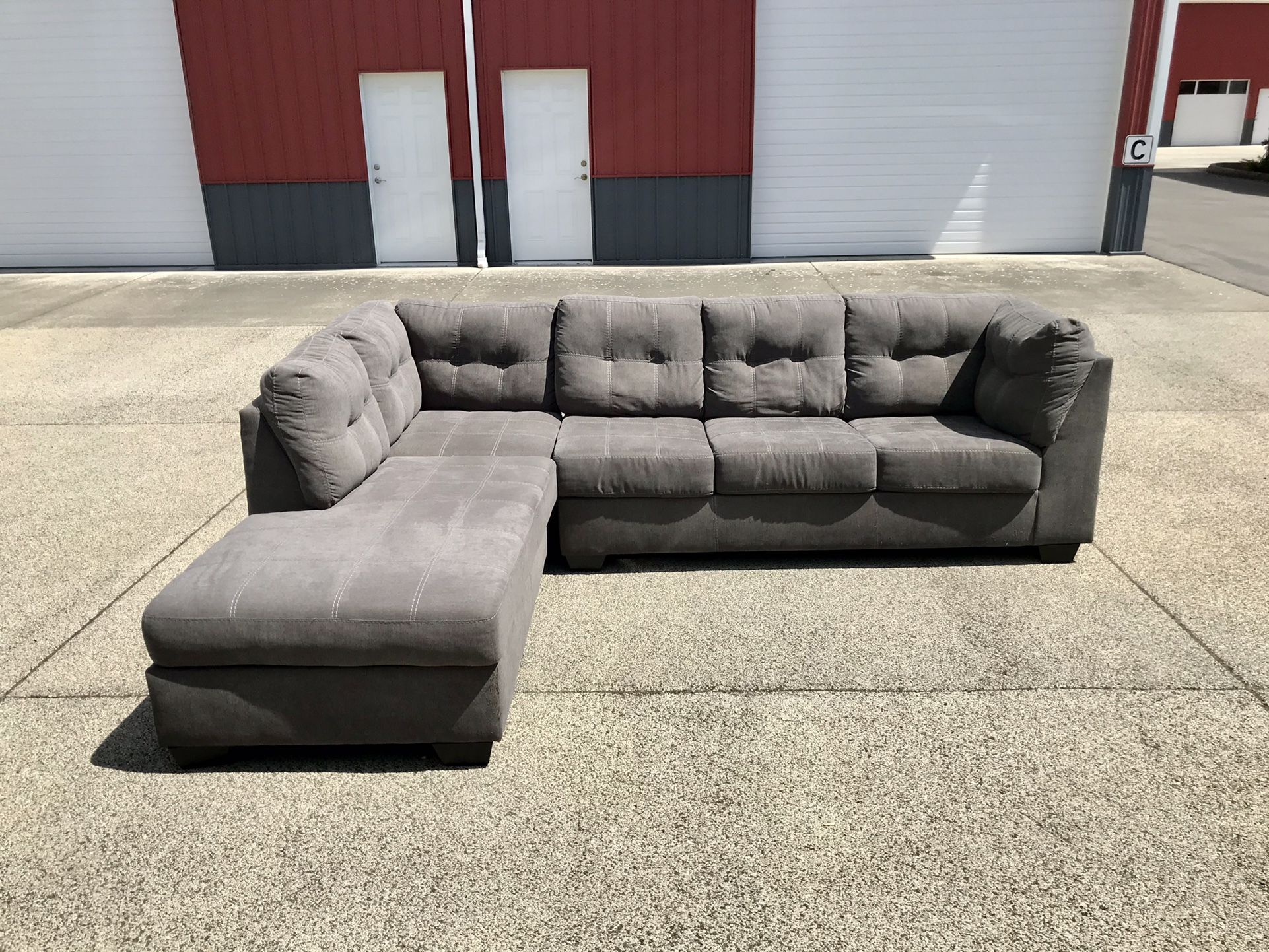 Gray Corner Sectional