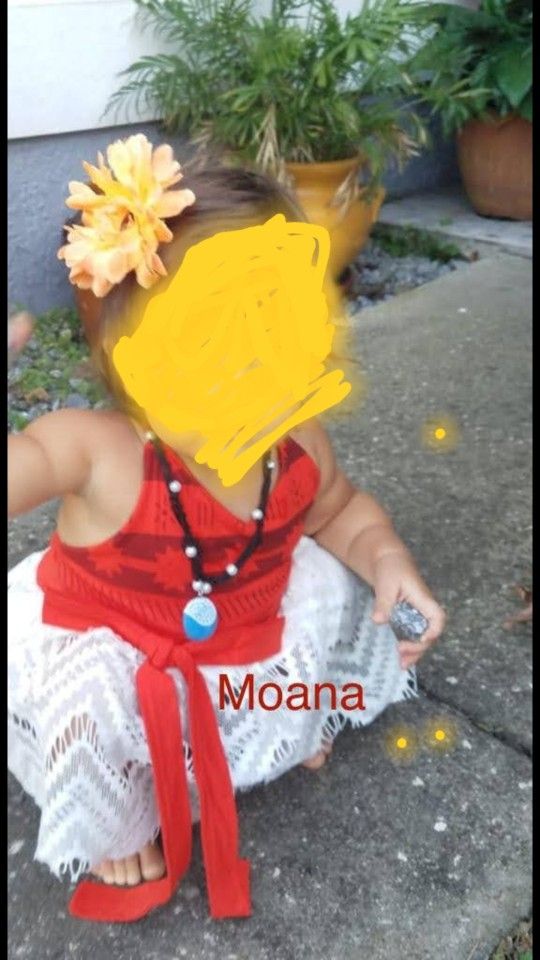 Moana Halloween Costume 2T